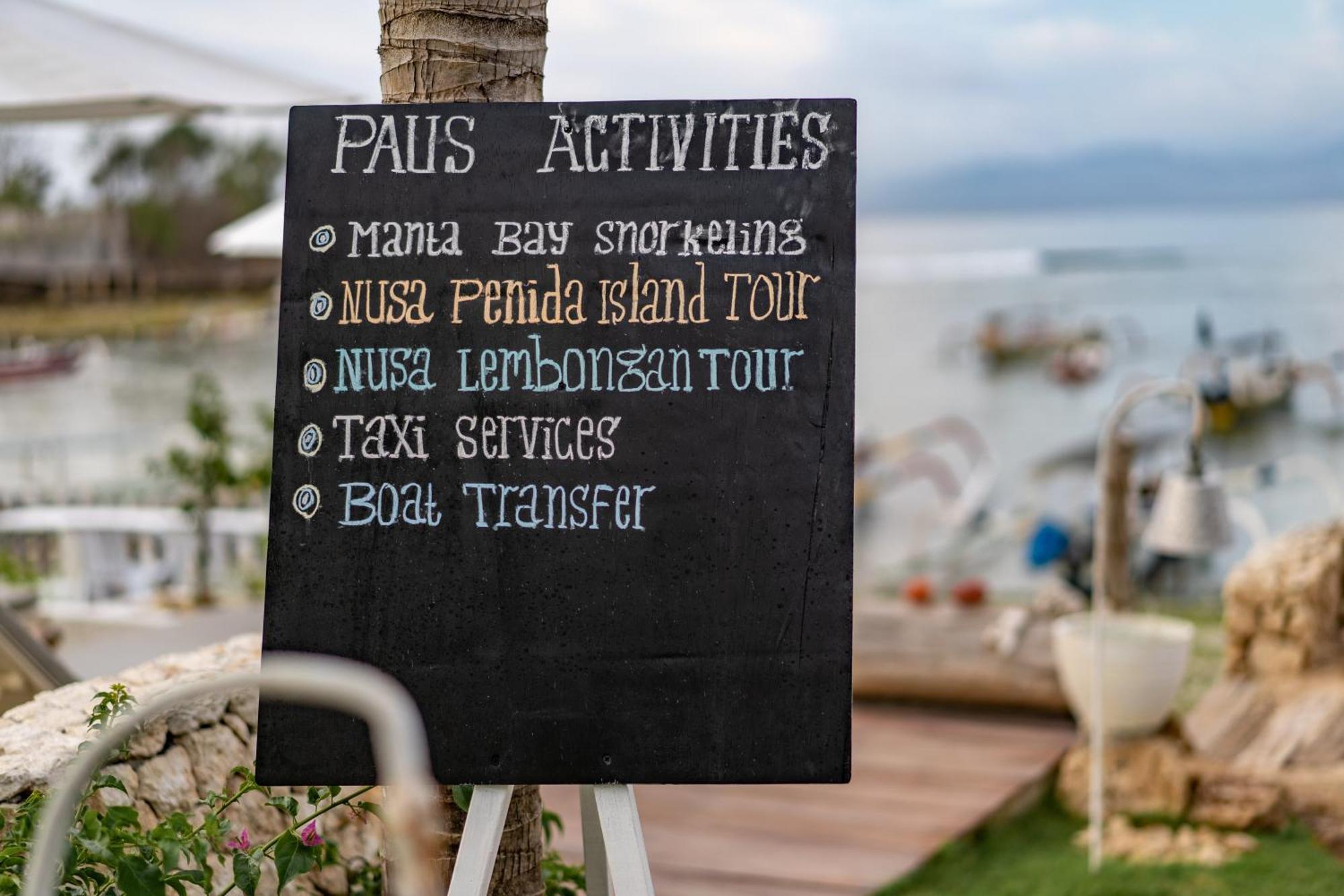 Paus Putih Hotel Lembongan Kültér fotó